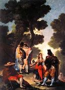 Francisco de goya y Lucientes A Walk in Andalusia china oil painting reproduction